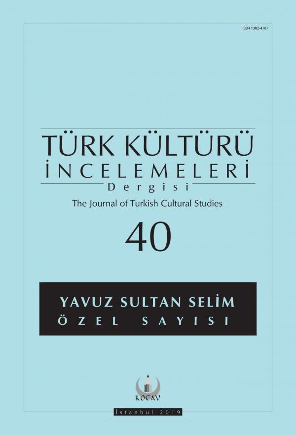 Türk Kültürü İncelemeleri Dergisi  / Sayı 40