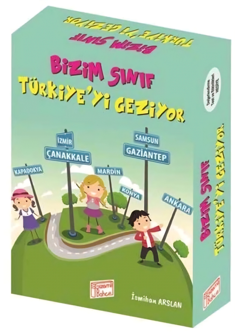Bizim Sınıf Türkiye'yi Geziyor (8 Kitap Takım) - İsmihan Arslan