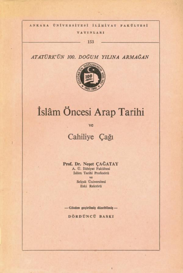 İslam Öncesi Arap Tarihi ve Cahiliye Çağı