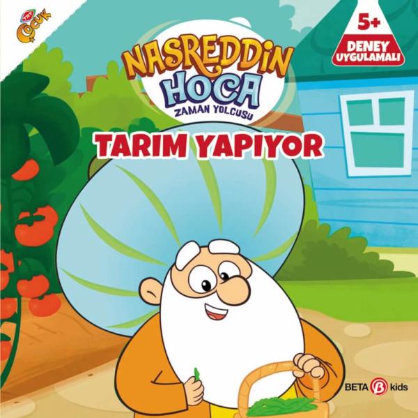 Nasreddin Hoca Zaman Yolcusu: Tarım Yapıyor - Gökçe Özder - 1000Kitap