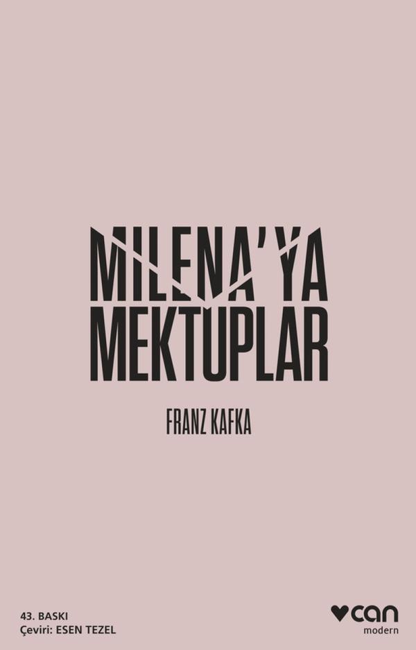 Milena'ya Mektuplar kapağı