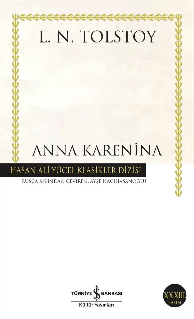 Anna Karenina (Ciltsiz) — Lev N. Tolstoy kitap kapağı