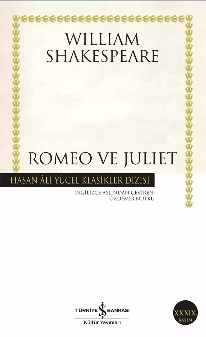 Romeo ve Juliet kapağı