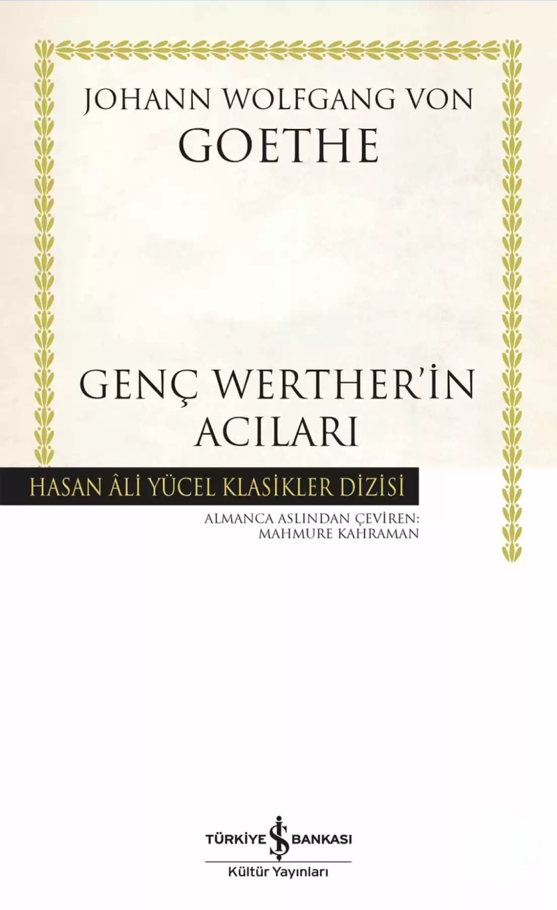 Genç Werther'in Acıları kapağı