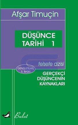 Düşünce Tarihi 1 Afşar Timuçin 1000kitap