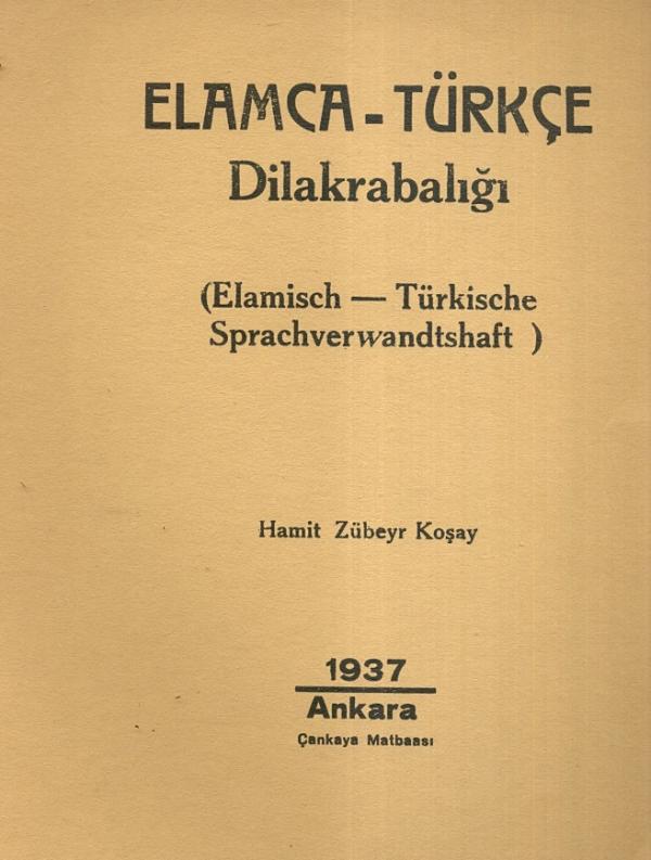 Elamca-Türkçe Dil Akrabalığı