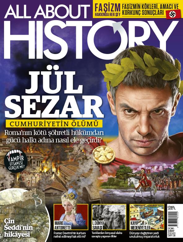 All About History Türkiye 8. Sayı (Ocak - Şubat 2022)